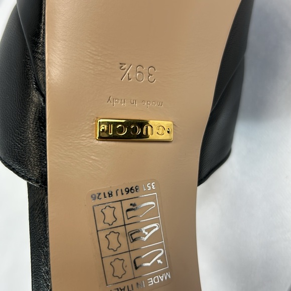 Gucci Embellished leather platform pumps - Picture 10 of 11